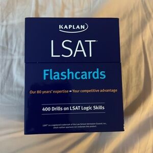 Perfect condition - Kaplan LSAT Flaschards